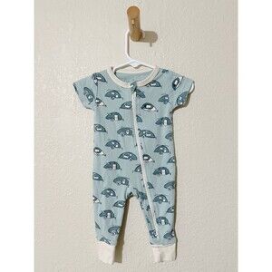 City Mouse Camper Romper 0-3 Month